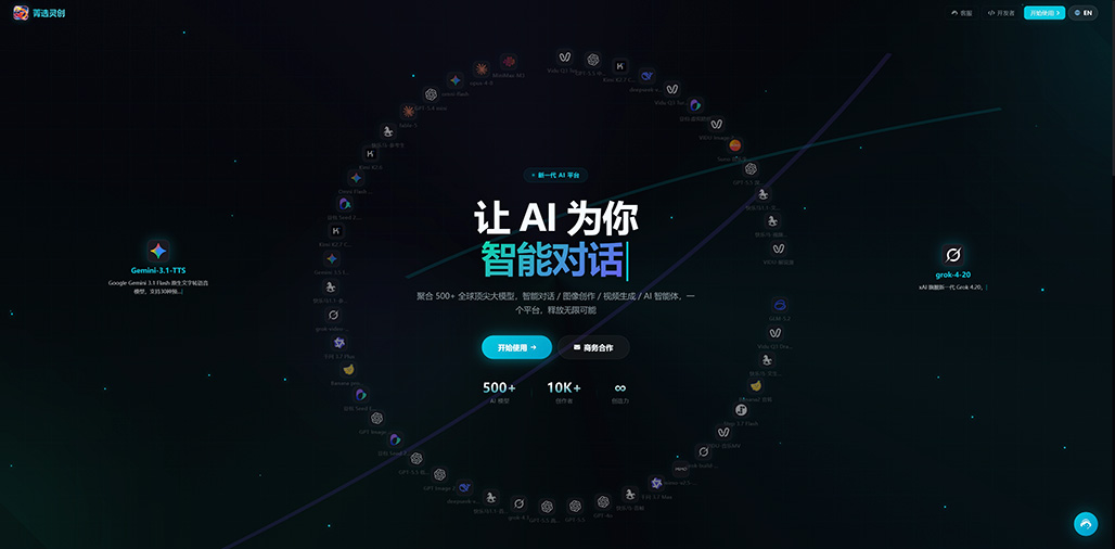 一站式AI商业创意生产工作台